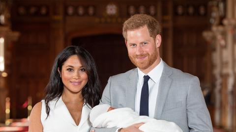 Dzieci Meghan Markle i księcia Harry'ego z tytułami książęcymi