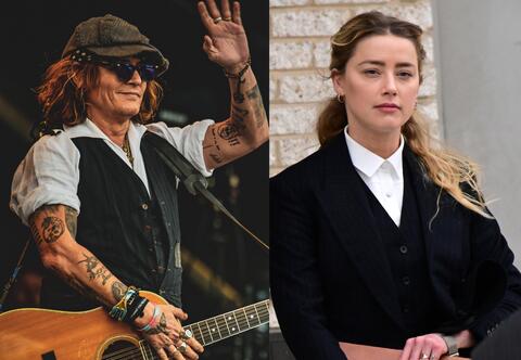 Johnny Depp śpiewa o Amber Heard? "Skończyła jak oddech dziecka"
