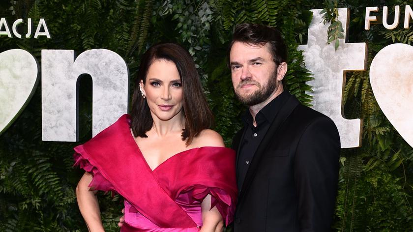 Bal Fundacji TVN 2022: Anna Dereszowska z partnerem