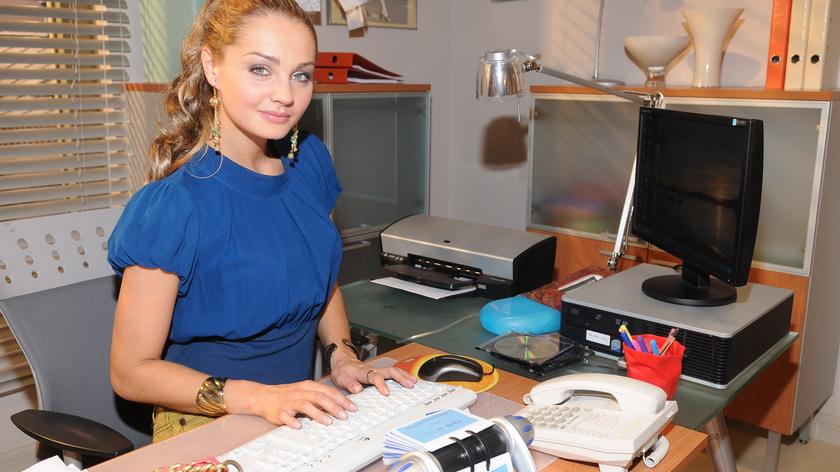 Violetta Kubasińska w pierwszym sezonie "BrzydUli"