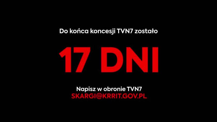 Plansza 17 dni TVN7